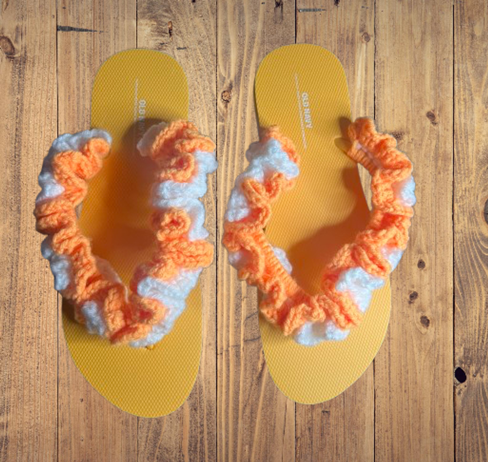 New Crochet Flip Flop ( Old Navy Brand Flip Flop) Size 10