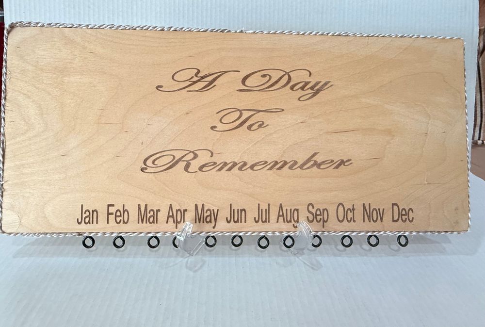 A day to remember Birthday/Anniversary 