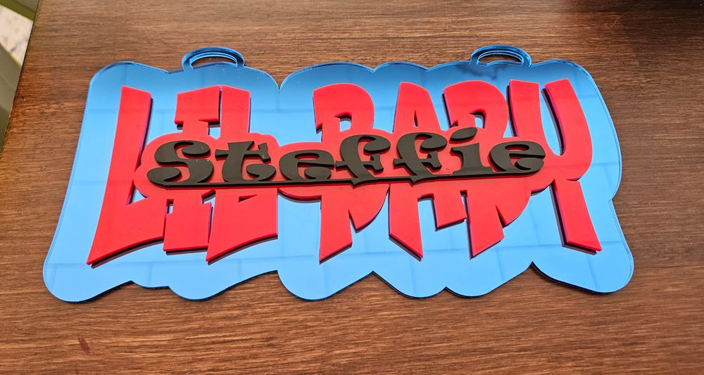 Custom Acrylic Name Sign