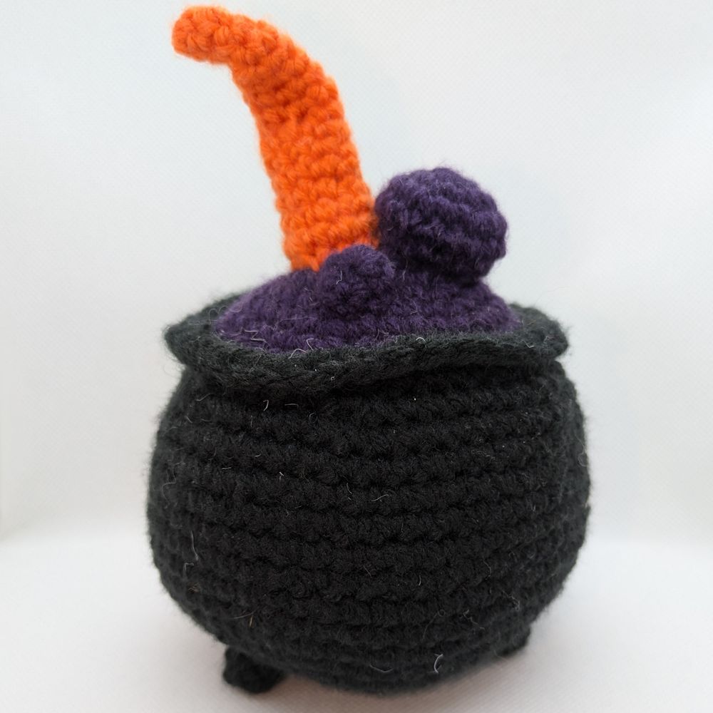 Crochet Witch's Cauldron Plush