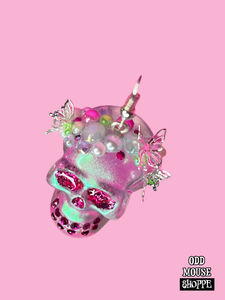 A top view of the skull