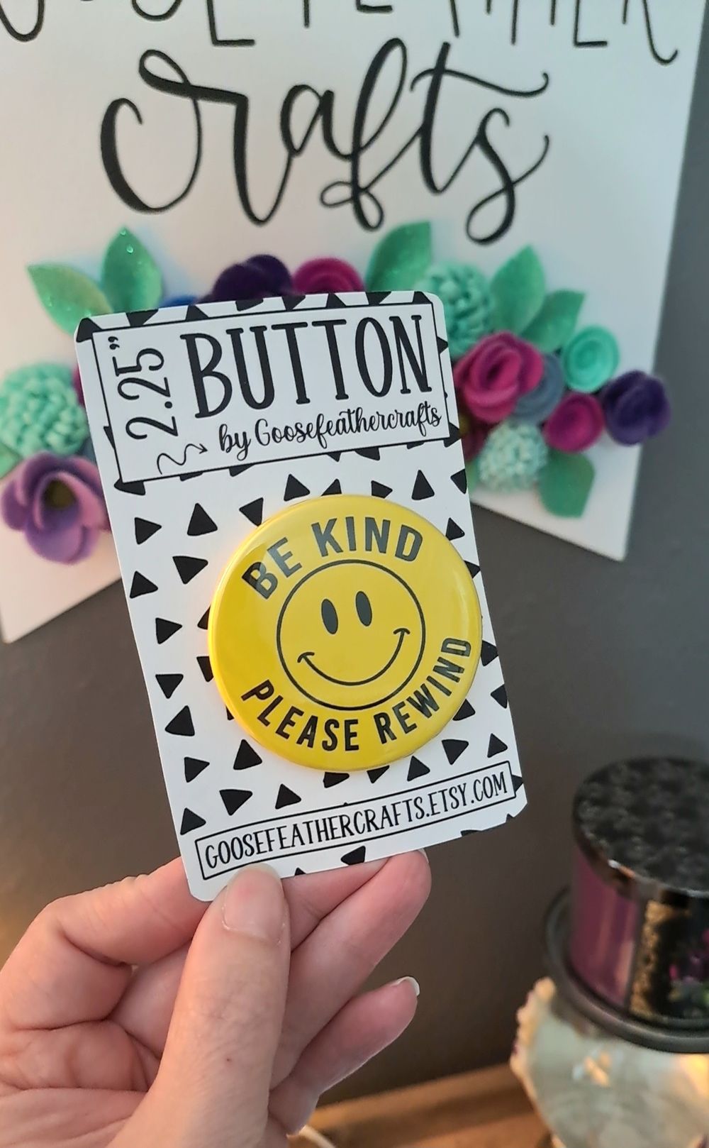 Novelty Button --- 2.25" Round Button