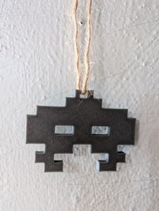 A Classic Alien Character from the Iconic 1978 Arcade Game Space Invaders