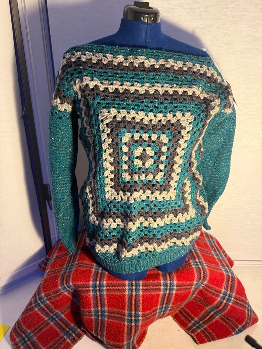 Granny Square Sweater