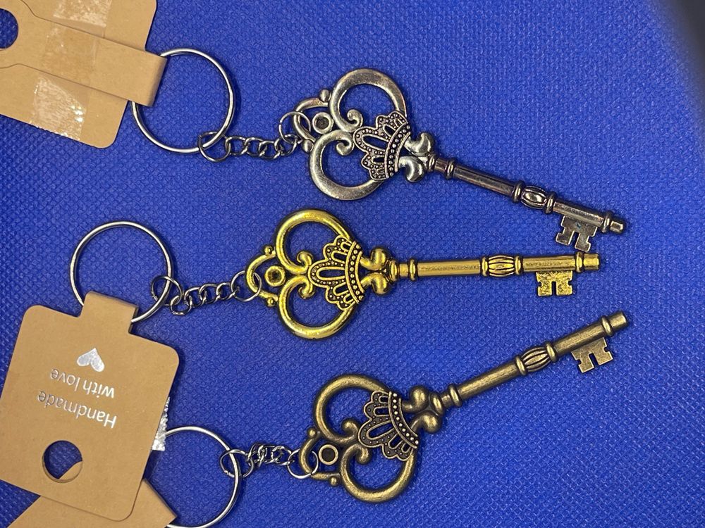 Skeleton key keychain 