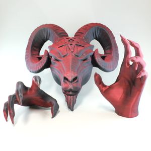 Ritual Set - Red/Black Silk