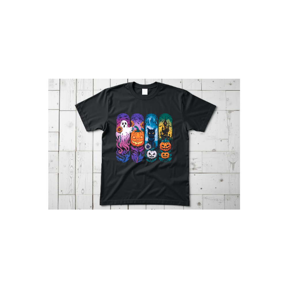 4 Panel Halloween T