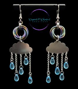 Blue Raindrop Clouds