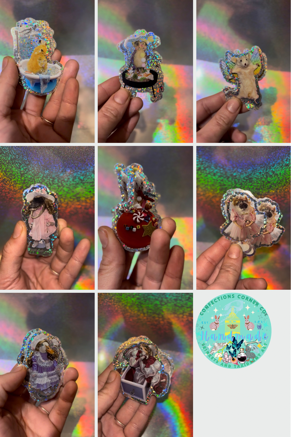 Taxidermy Stickers