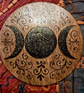The Triple Goddess, top view.