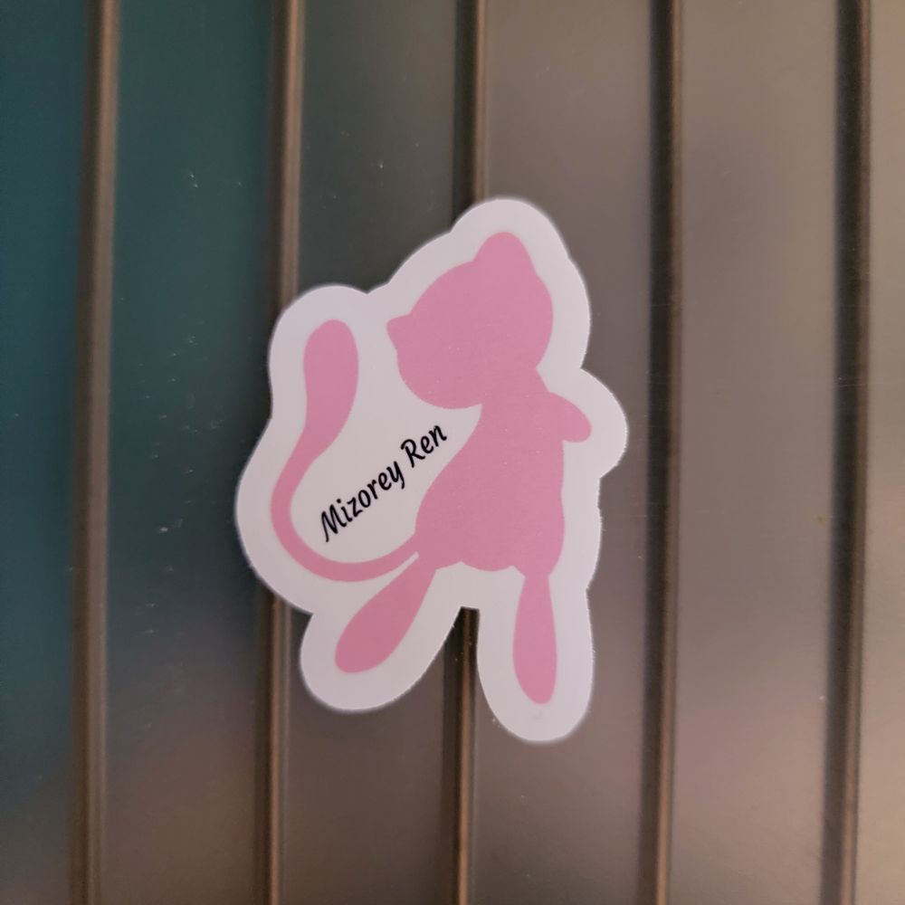 Pokemon Mew Sticker