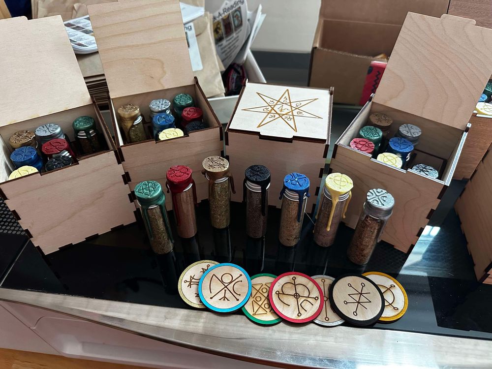 Planetary Powers and Sigils Set