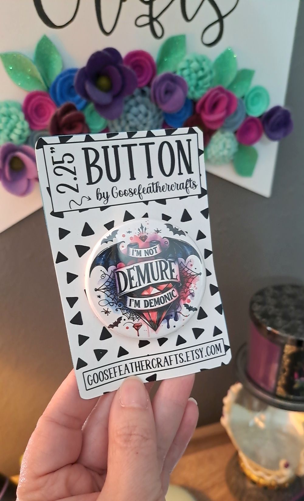 Novelty Button --- 2.25" Round Button