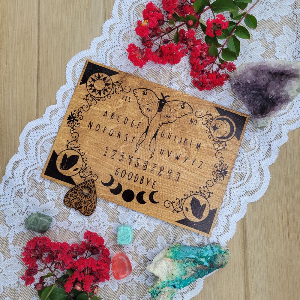 Luna Moth Ouija Board – 10"x7.25"