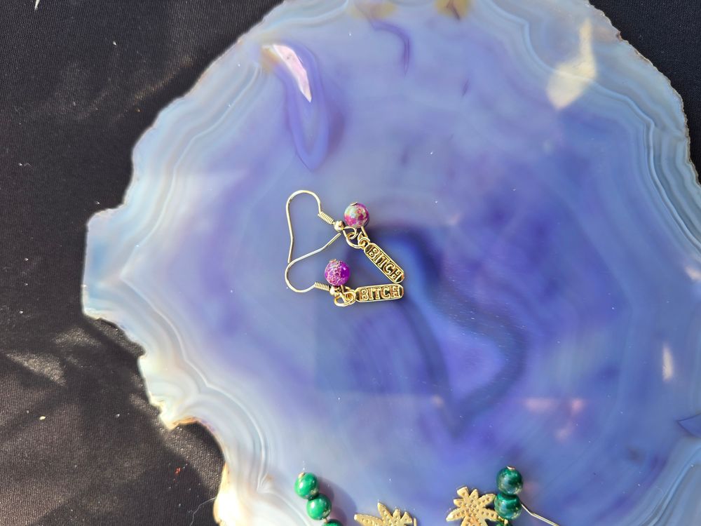 "Bad Bitch Energy" Earrings