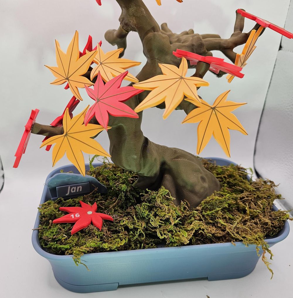Bonsai Calendar Tree