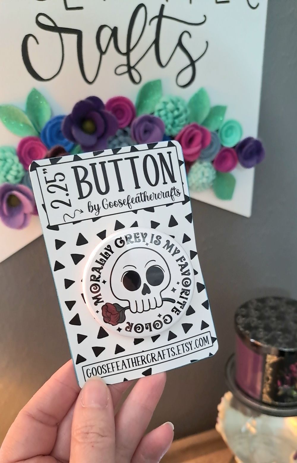 Novelty Button --- 2.25" Round Button