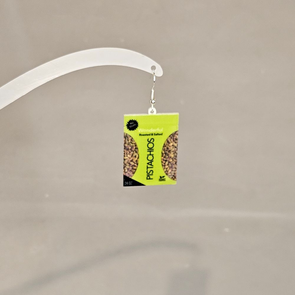 Item #12 Pistachios Earring
