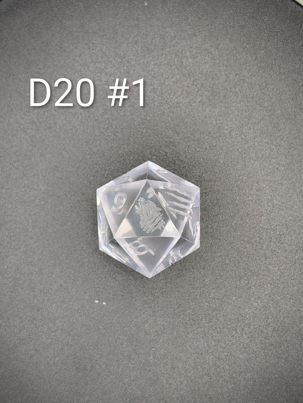 Custom Large D20