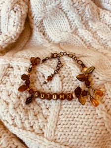 The November variant of of Autumn Friendship Bracelet 