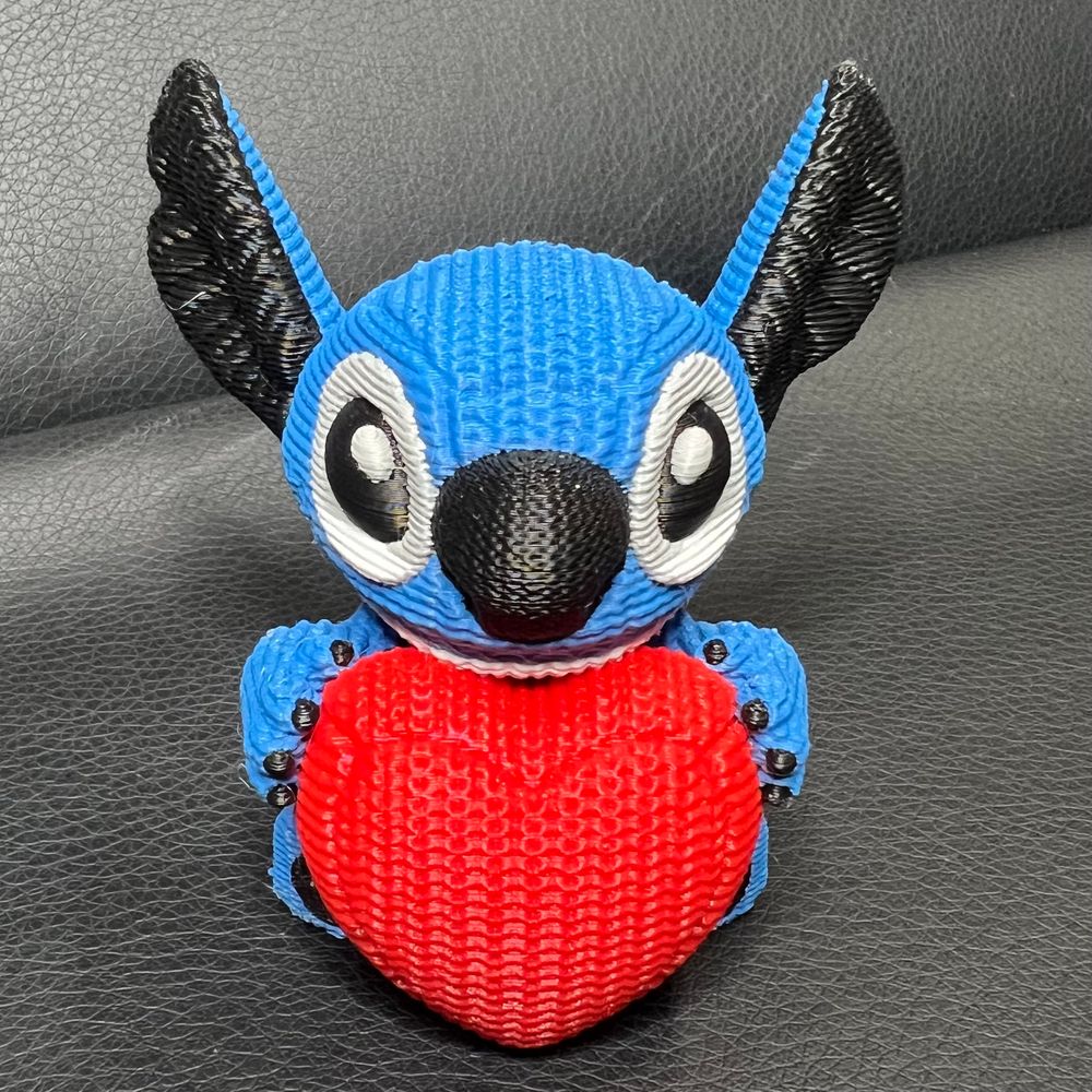 Knitted Stitch with heart