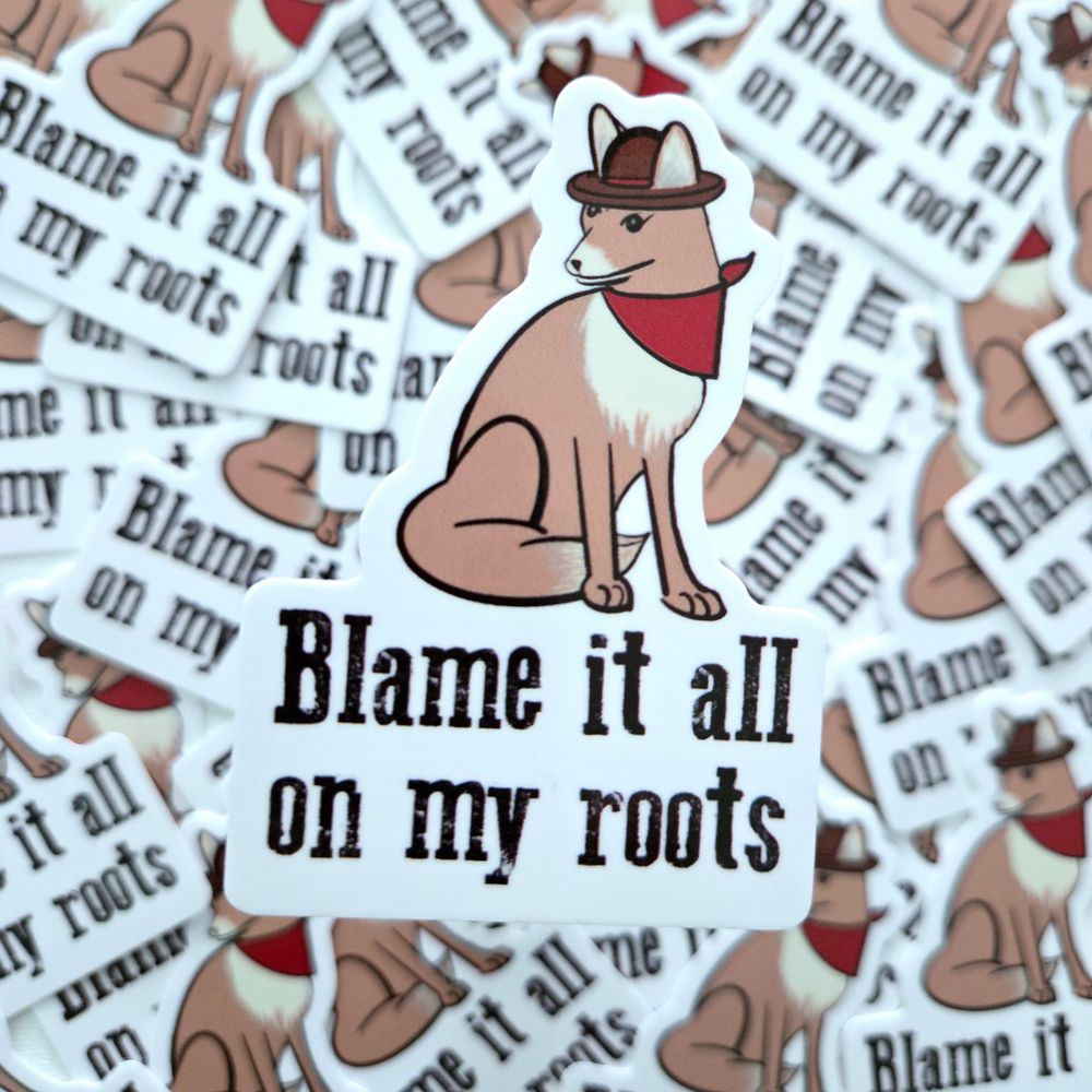 Roots Sticker