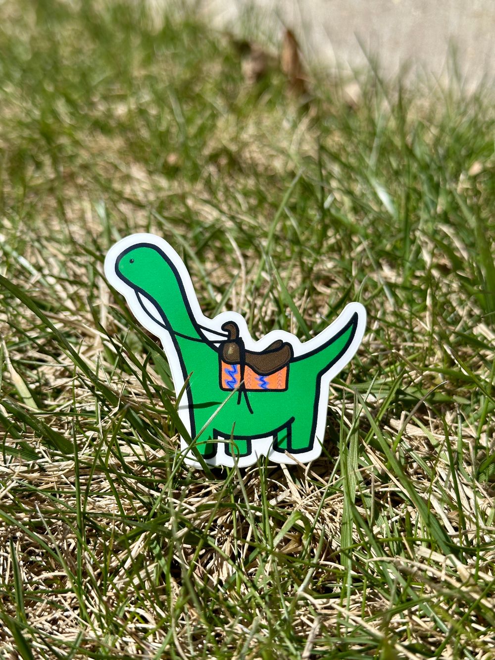 Saddled Dino