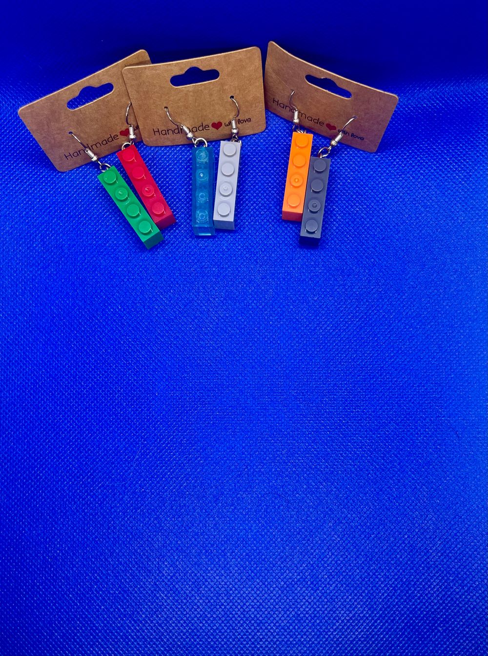 Lego earrings 