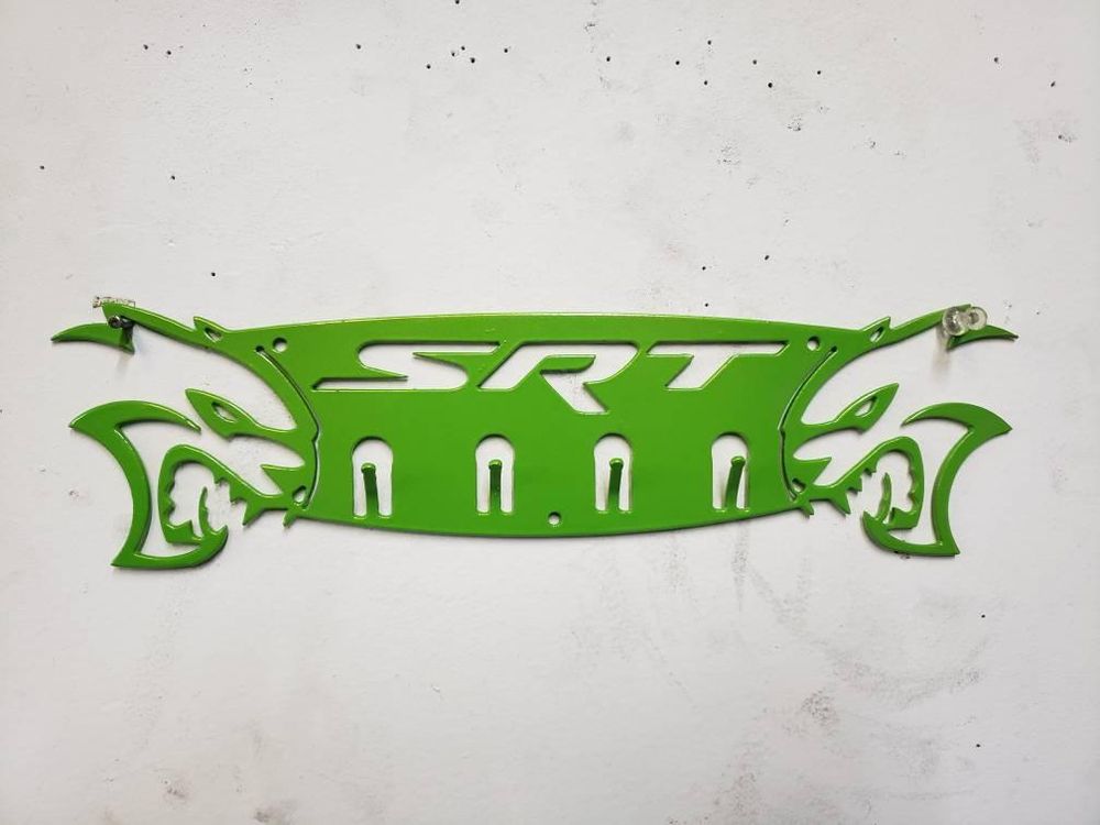 Dodge 30" SRT Hellcat Towel, Coat, and Hat Rack