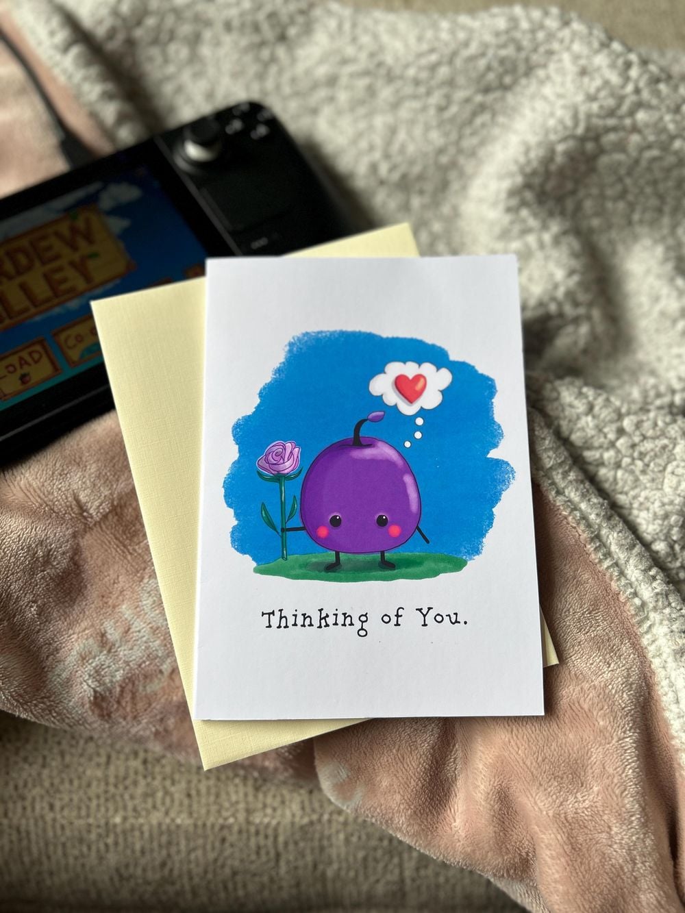 Junimo Greeting Card: Thinking of you