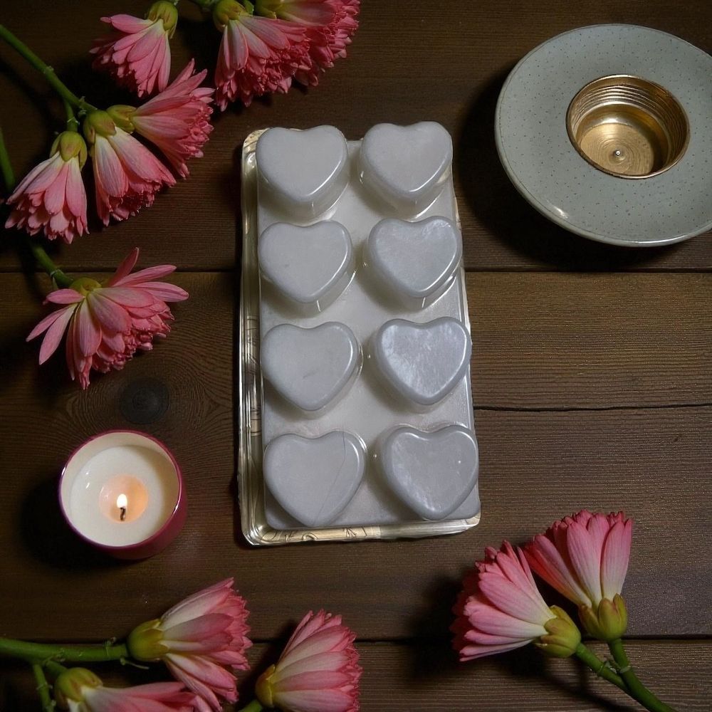 Blooming Mums Heart Mold Wax Melts