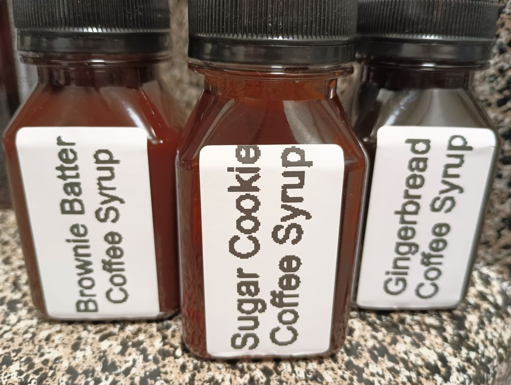 Coffee Syrup Samplers (3 flavors)