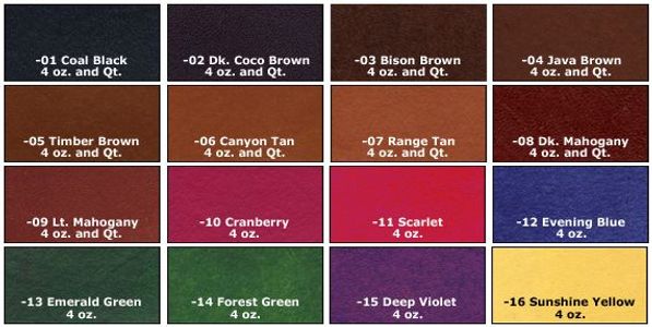 Dye Color Choices Page 2