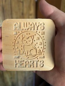 Custom coaster example.