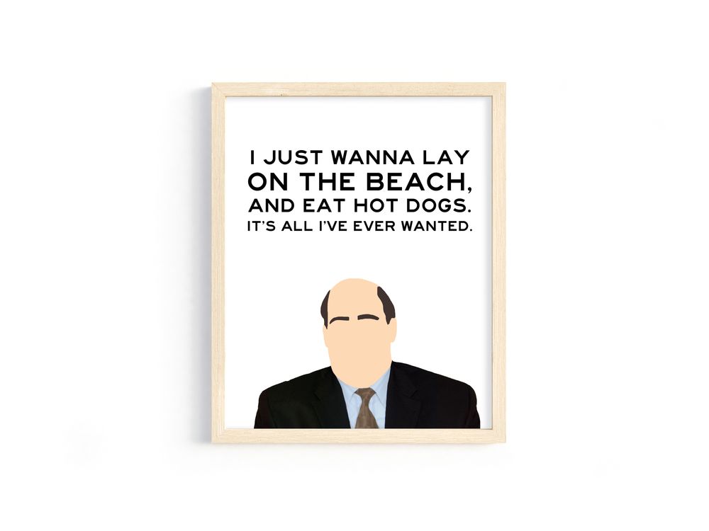 The Office Kevin Malone 8x10 Digital Download