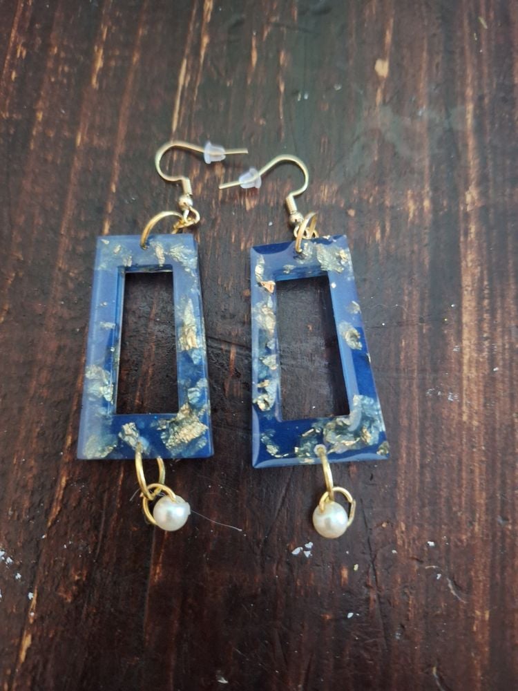 Resin earrings