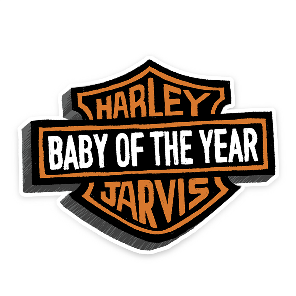 Baby of The Year - Sticker