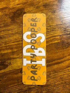 Front of Party Pooper Bookmark