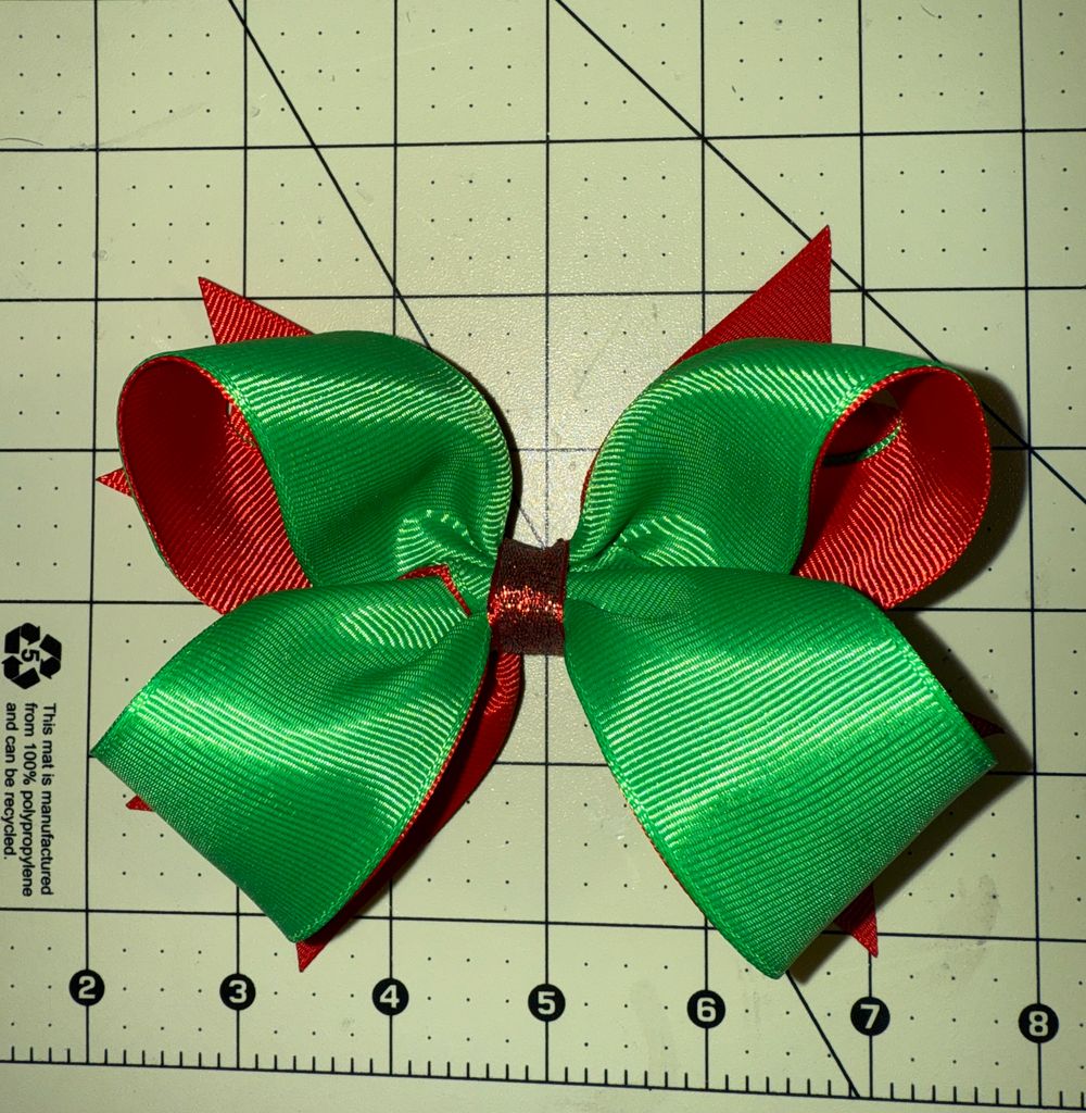 Double Layered Twisted Boutique Bow