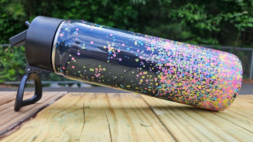 Celebrate 22oz Water Bottle, Double Walled, Insulated, UV/Bl...