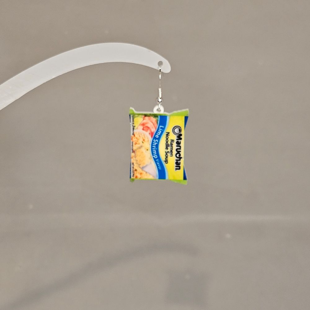 Item #17 Ramen Noodles Earring