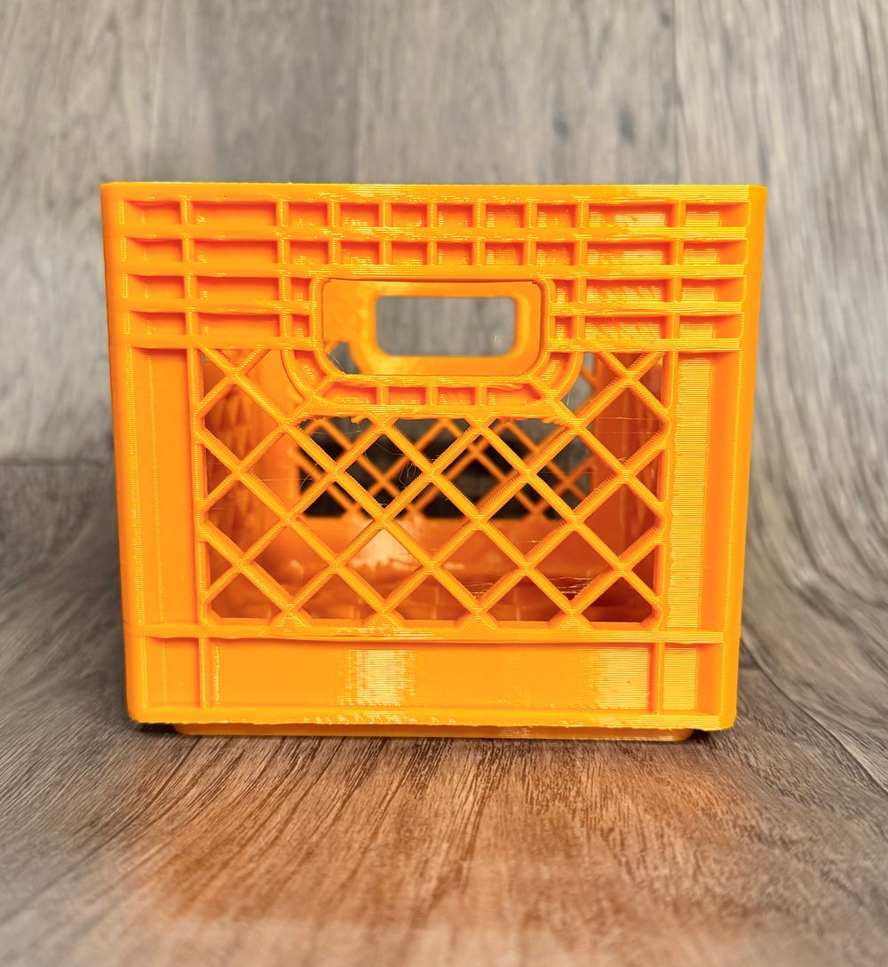 A named Crate Pen cup 