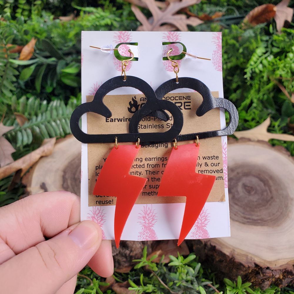 Cloudy Lightning Strike