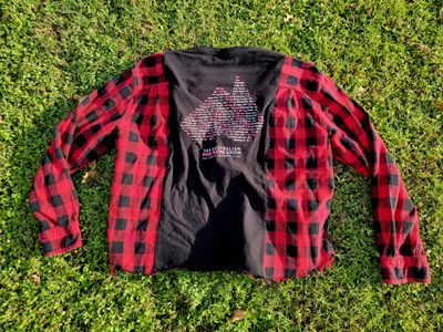 Back of Pink Floyd shirt