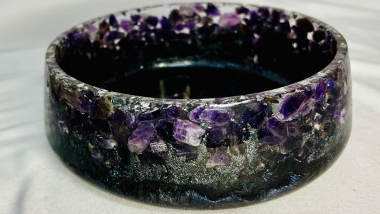 Amethyst glitter