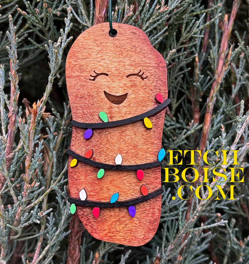 Festive Potato Ornament