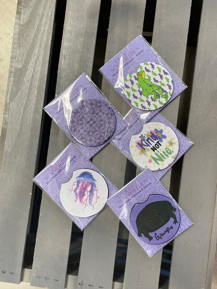 Neoprene Car Coasters