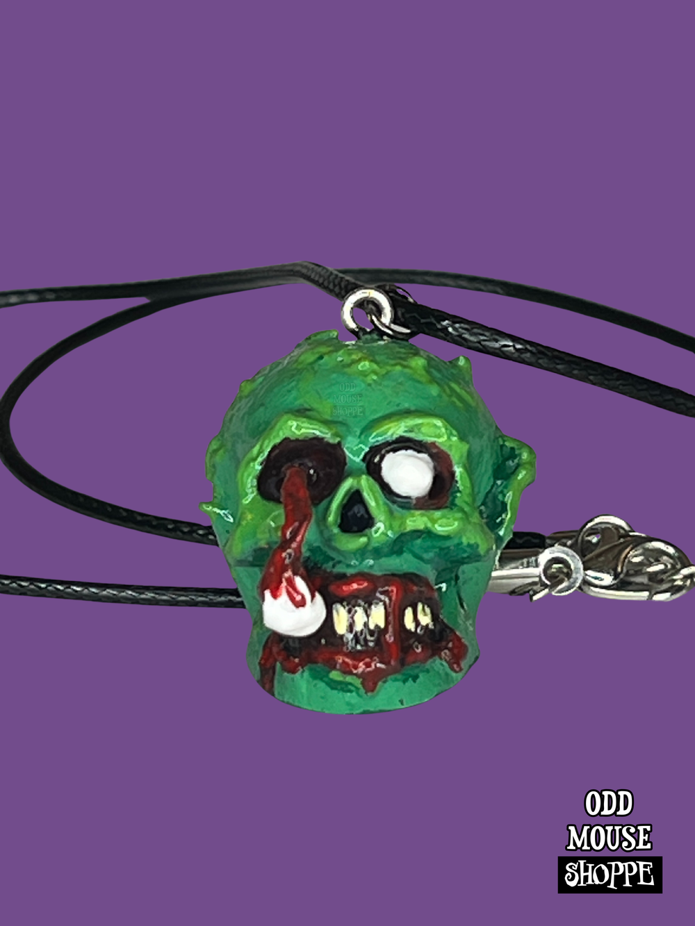 Green Zombie Necklace