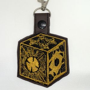 Puzzle box (approx measures 3 3/4 x 2 1/2 inches)
