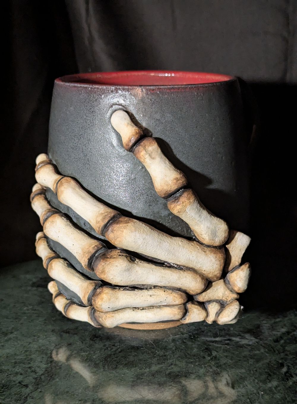 Large Skeleton Mug